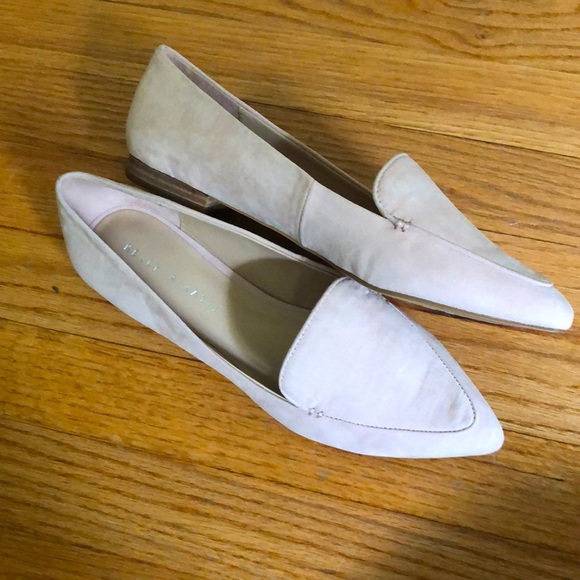 Kelly and Katie Pale Pink Pointy Toe Flat Loafers Size 7.5 - Picture 11 of 13